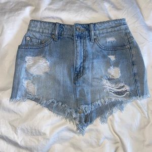 BDG super high rise cheeky shorts